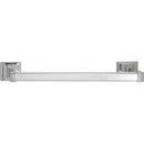 ASI 0760-Z18, Towel Bar (Square) 18", Surface Mounted, Chrome Plated Zamak