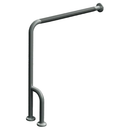 ASI 3833-R (30 x 33 x 0.5) 1/2" O.D. Snap Flange, Wall to Floor, 30" x 33" w/Outrigger, Right