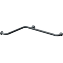 ASI 3850-P, (36 x 24 x 1.5) 1 1/2" O.D. Snap Flange, Horizontal Grab Bar, 24" x 36" Peened