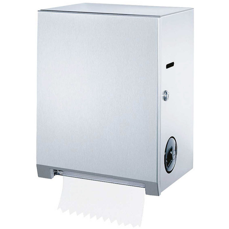 Bobrick B-2860 Surface-Mounted Paper Towel Dispenser, Roll Towels