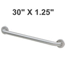 Bobrick B-5806x30 (30 x 1.25) Restroom Grab Bar, 30" x 1.25", Concealed Mount