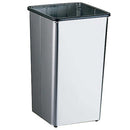 Bobrick B-2280 Floor-Standing Public Restroom Trash Can