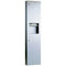 Bobrick B-38032 Semi-Recessed Paper Towel Dispenser/Waste Receptacle