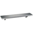 Bobrick B-295x16 Stainless Steel Commercial Restroom Shelf, 5"W x 16"L