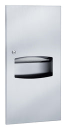 Bradley Towel/Waste Unit, 2297-00, C-Fold or Multi-Fold
