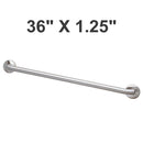 Bradley 8320-001360 (36 x 1.25) Stainless Steel Restroom Grab Bar