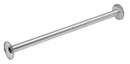 Bradley 9531-060000 Industrial Shower Curtain Rod, 60"