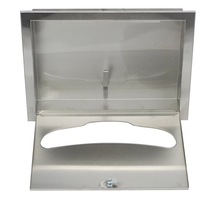 Bradley BX-Seat Cover Dispenser, Recessed Mounting (Straight Opening, No Longer 