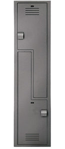 Bradley Plastic Z Locker, 15X15X60, 100% Post-Consumer Recycled HDPE