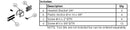 Bradley Toilet Partition Between Wall Aluminum Headrail Kit, HDWP-A0461-BW