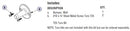 Bradley Toilet Partition Wall Bumper Kit , HDWP-Z283