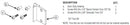 Bradley Toilet Partition Stainless Steel Strike/Keeper, Out Swing , HDWC-S0052