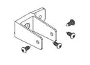 Bradley Toilet Partition Stainless Steel Pilaster at Pilaster/Panel F Bracket Kit -, HDWT-S0016