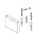 Bradley Toilet Partition Shoe & Mounting Kit, HDWC-S0451-22