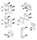 Bradley Toilet Stall Steel ADA Door Hardware Kit, Right Hinge, SD1-RHHC