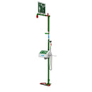 Hughes 18G45GT Indoor Galvanized Combination Safety Shower with Eye/Face Wash - Top Top Entry