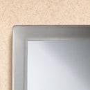 Bobrick B-2902472 (24 x 72) Commercial Restroom Mirror, Angle Frame, 24x72