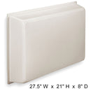 Chill Stop'R 21309 Universal AC Cover, 27.5" W X 21" H X 8" D, Made to Order, Non-Cancelable, Non-Refundable