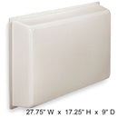 Chill Stop'R 20913 Universal AC Cover, 27.75" W X 17.25" H X 9" D, Made to Order, Non-Cancelable, Non-Refundable