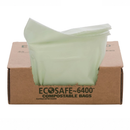 Envision Ecosafe-6400 Bags, 13 Gal, 0.85 Mil, 24" X 30", Green, 45/Box - STOE2430E85