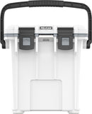 Pelican Cooler 20QT Elite, White w/ Gray Trim - 20Q-1-WHTGRY