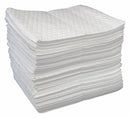 OIL-DRI L71393G Absorb Pad Oil-Based Liquids White PK200