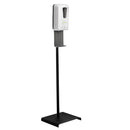 Alpine Automatic Hands-Free Liquid Hand Sanitizer/Soap Dispenser with Floor Stand, 1200 mL, White - 430-S-S