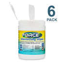 2XL Force2 Medical Grade Disinfecting Wipes, 220 Wipes/Canister, 6 Canisters/Case