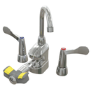 Bradley S19-505W Deck-Mount Swing-Activated Faucet/Eyewash Unit, Wrist Blade Faucet, Left Hand