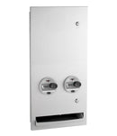 Bobrick B-37063C Napkin / Tampon Vendor, Free Vend Operation