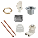 Elkay CT-54 Standard end splash, 4" with 1" return to wall (14 gauge)