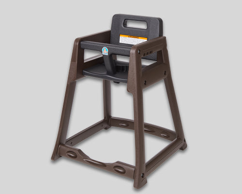 Koala Kare Diner Plastic HC (Brown) High Chair - KB950-09