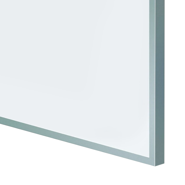 ASI 9100 Entry Series, Slim Trim w/ Square Frame Trim Type Porcelain Markerboard Square Corner 3' X 4', Length: 48