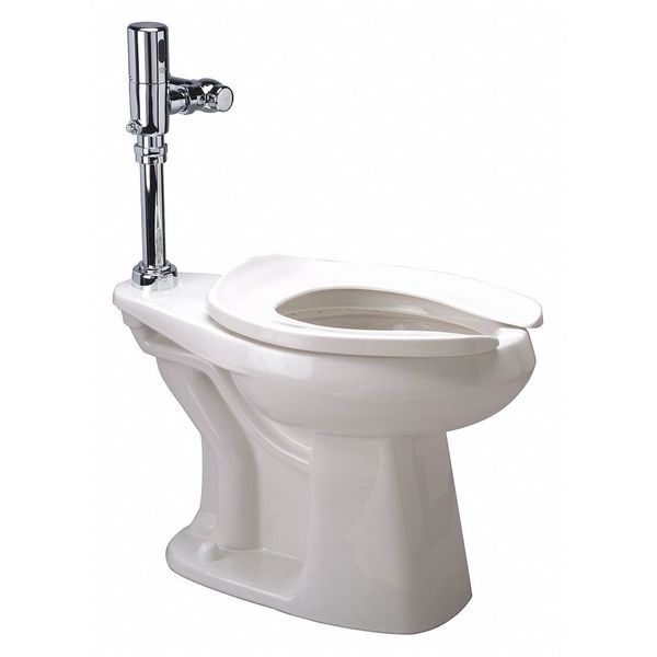 Zurn Z5665.396.00.00.00 1.1 GPF Elongated Floor Bowl EcoVantage Flush Valve Toilet System