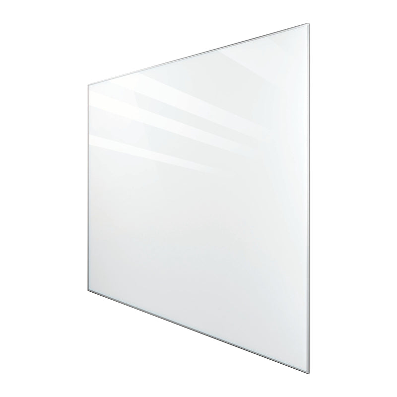 ASI Frameless Magnetic Glass Markerboard Z Track Bracket 4' X 6' Mag, Length: 72" X Width: 48" - 980831406