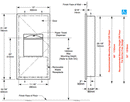 Bobrick B-36903 Recessed Paper Towel Dispenser/Waste Receptacle