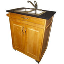 Monsam PSW-009D Double Compartment Self-Contained Portable Sink