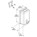 Bradley Liquid Soap Dispenser Vertical Surface Mount, 6563