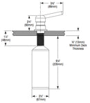 Bradley Liquid Soap Dispenser, 6334-00