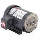 Nidec US Motors U1P3DFC 3-Phase C-Face Footless Motor, 1 HP, 3-Phase, 1200 RPM, 208-230, 460V, 56C Frame