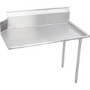 Elkay CDT-60-RX Standard Clean Dish Table, Left to Right Operation, 60 (L) X 30 (W) X 44.75 (H) Over All