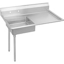 Elkay UDT-50-RX Standard Dirty Dish Table, Left to Right Operation, 50 (L) X 30 (W) X 42.75 (H) Over All
