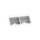 Elkay DLR3319103 18 Gauge Stainless Steel 33' x 19.5' x 10.125' Double Bowl Top Mount Kitchen Sink