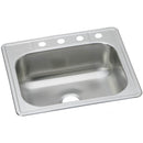 Elkay DSEW10125225 20 Gauge Stainless Steel 25" x 22" x 8.0625" Single Bowl Top Mount Kitchen Sink