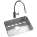 Elkay ELUH191610C 18 Gauge Stainless Steel 21.5' x 18.5' x 10' Single Bowl Undermount Kitchen Sink Kit