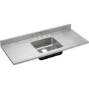 Elkay S60194 18 Gauge Stainless Steel 60' x 25' x 7.5' Single Bowl Custom Sinks + Countertops Kitchen Sink