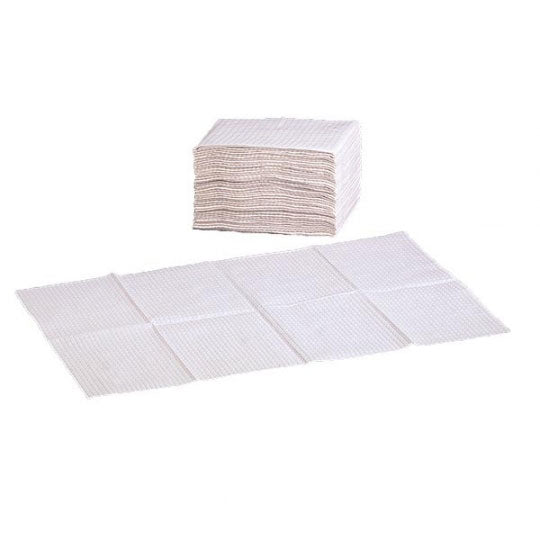 Foundations Sanitary Disposable Changing Table Liners - Waterproof, White - 036-LCR