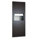 ASI 64696AC-41 Piatto Recessed Automatic Roll Paper Towel Dispenser (AC Plug-In), Black Phenolic Door, 16-1/16" x 41-1/4" x 9-11/16"