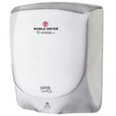 World Dryer VERDEdri Q-972A Suface-Mounted ADA Hand Dryer, Polished Stainless Steel, Updated Part Number: Q-972A2