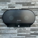 VISTA Double Jumbo TP Dispenser, Black Translucent - TP3002